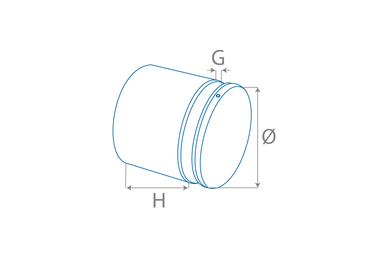 Dessin de définition de distanceur pour verre G=8-17.52 mm Dessin de définition de distanceur pour verre G=8-17.52 mm